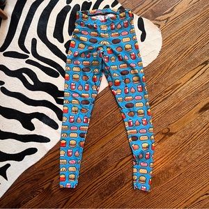 Blackmilk Pixelated Junk Food Leggings